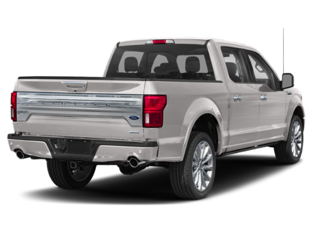 White Platinum Metallic Tri-Coat 2018 Ford F-150 Pickup Truck Four-Wheel Drive Automatic