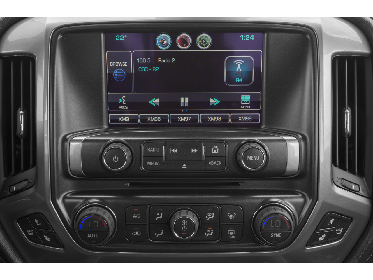 Used 2015 Deep Ocean Blue Metallic Chevrolet 1LT image 9