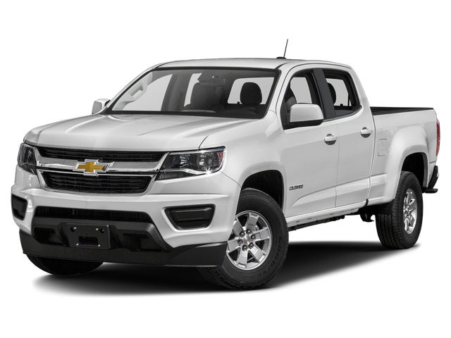 Red Rock Metallic 2015 Chevrolet Colorado Work Truck Crew Cab 4WD Pickup Truck Four-Wheel Drive Automatic