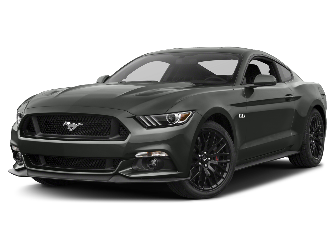 Blue Metallic 2015 Ford Mustang Coupe Rear-Wheel Drive 6-Speed Automatic