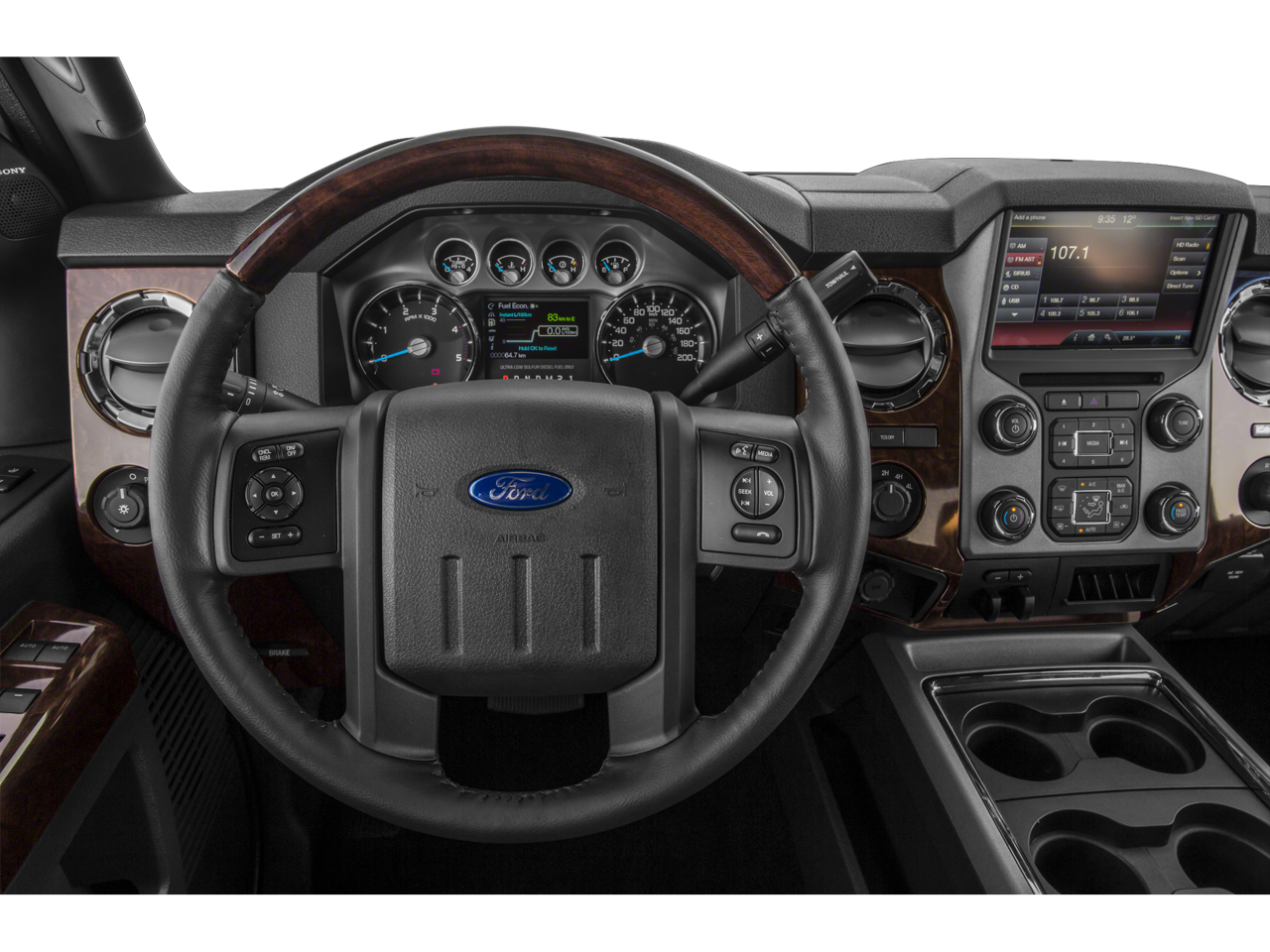 Used 2015 White Platinum Clearcoat Metallic Ford LARIAT image 27