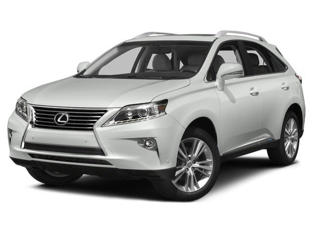 White 2015 Lexus RX Hybrid 450h FWD SUV / Crossover Front-Wheel Drive