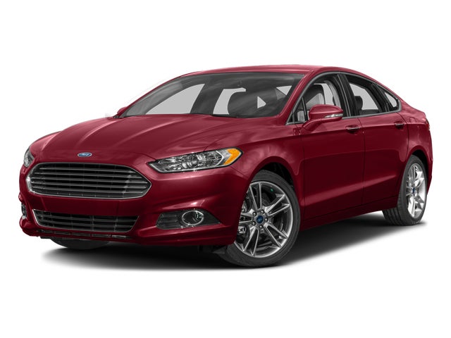 Gray (Magnetic) 2016 Ford Fusion Titanium Sedan Front-Wheel Drive 6-Speed Automatic