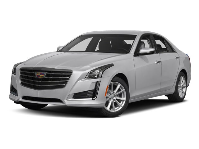 Crystal White Tricoat 2018 Cadillac CTS Sedan All-Wheel Drive Automatic