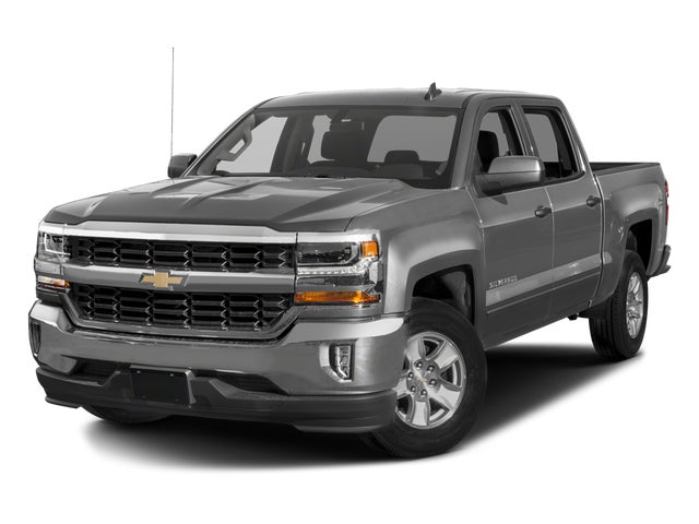 Deep Ocean Blue Metallic 2018 Chevrolet Silverado 1500 LT Crew Cab 4WD Pickup Truck Four-Wheel Drive Automatic