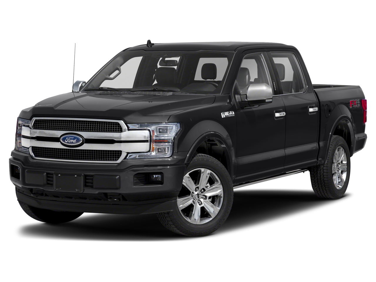 White 2018 Ford F-150 Pickup Truck Four-Wheel Drive 