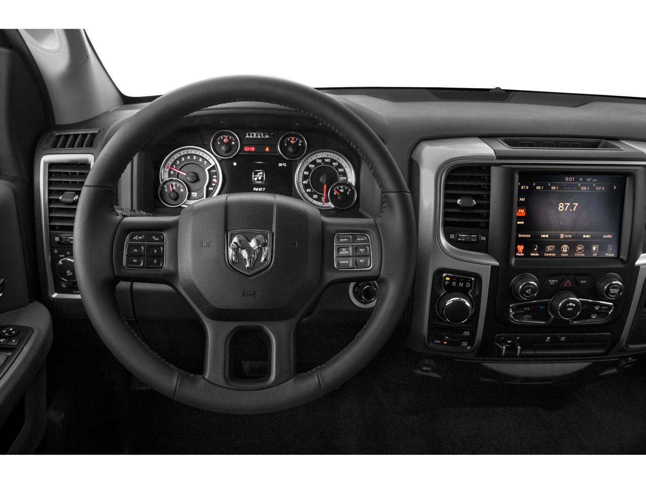 Used 2018 Flame Red RAM SLT image 28