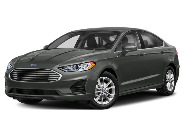 Agate Black 2019 Ford Fusion SE Sedan Front-Wheel Drive 6-Speed Automatic