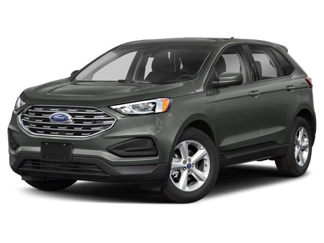 Blue 2019 Ford Edge SUV / Crossover All-Wheel Drive 8-Speed Automatic