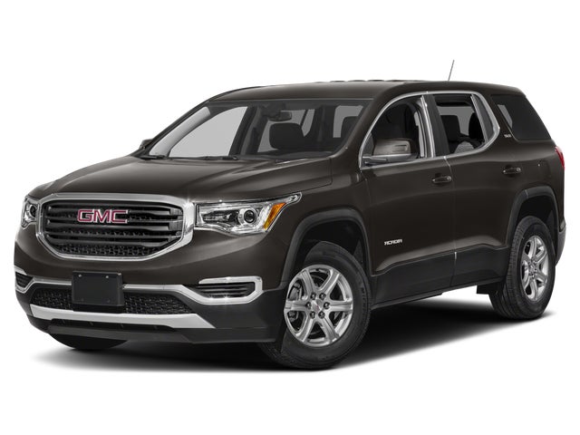 Summit White 2019 GMC Acadia SLE-1 FWD SUV / Crossover Front-Wheel Drive Automatic