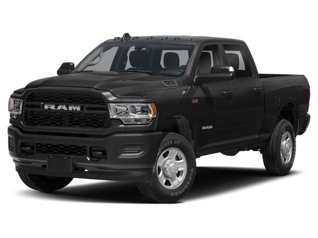White 2019 RAM 2500 Tradesman Crew Cab 4WD Pickup Truck Four-Wheel Drive Automatic