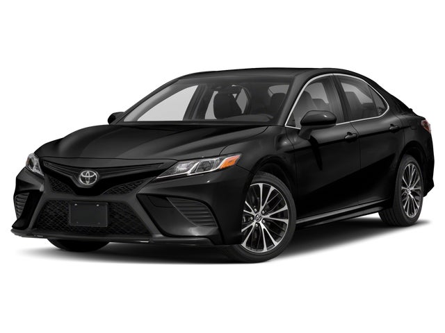 White 2019 Toyota Camry Sedan Front-Wheel Drive Automatic