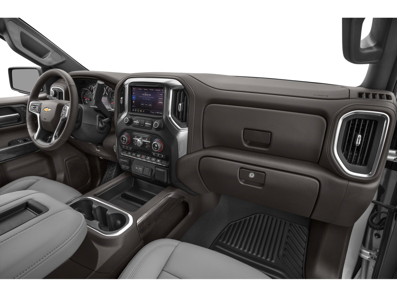 Used 2020 Iridescent Pearl Tricoat Chevrolet 4WD Crew Cab Short Bed LTZ image 36