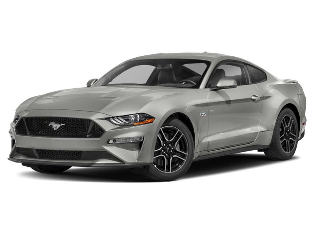 Orange 2020 Ford Mustang Coupe Rear-Wheel Drive 6-Speed Manual