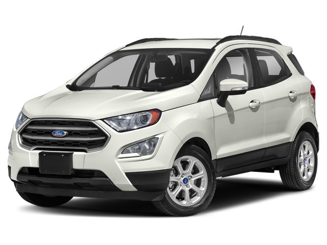 Black 2020 Ford EcoSport SE AWD SUV / Crossover All-Wheel Drive Automatic