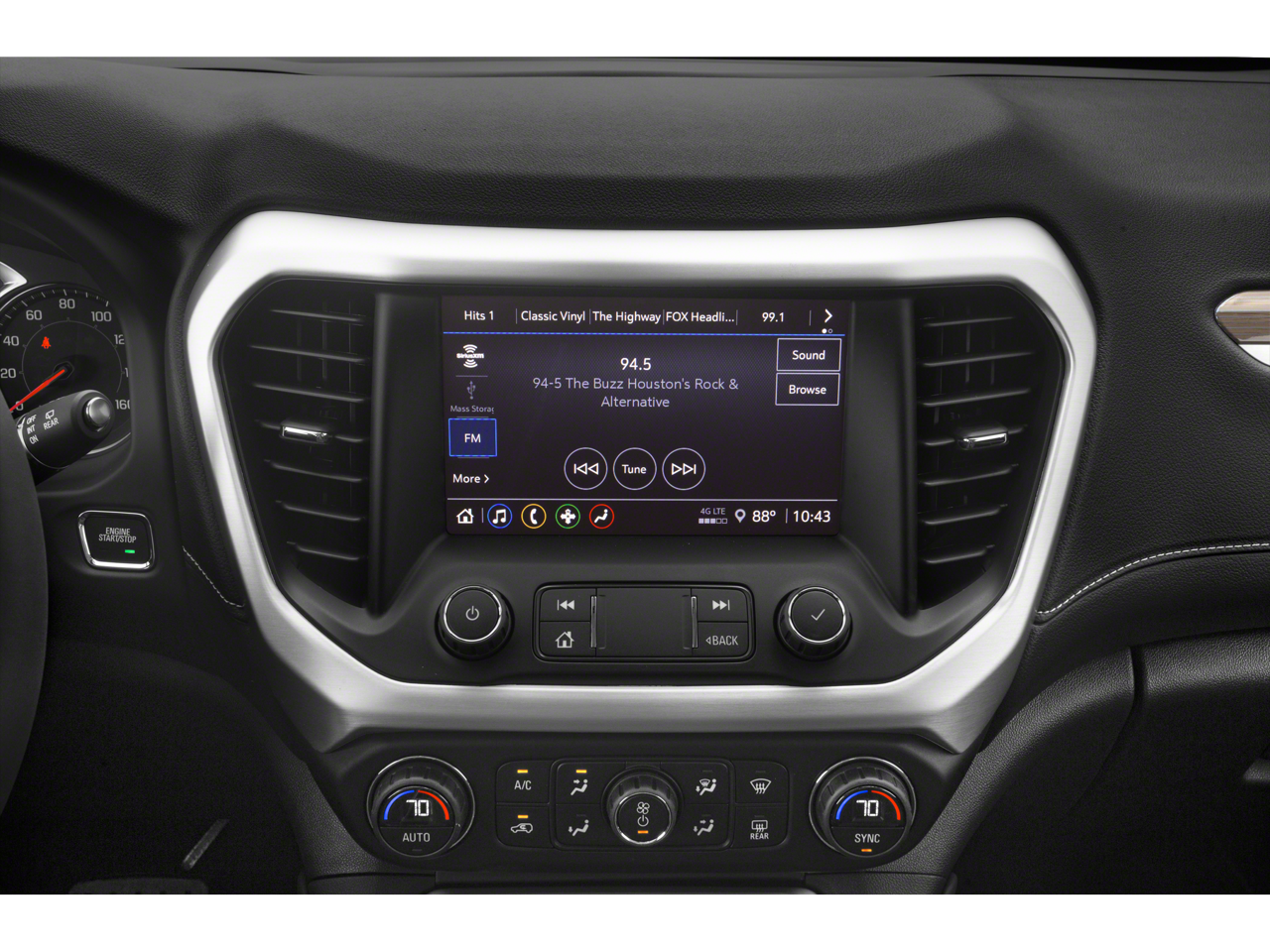 Used 2020 Carbon Black Metallic GMC AWD SLT image 30