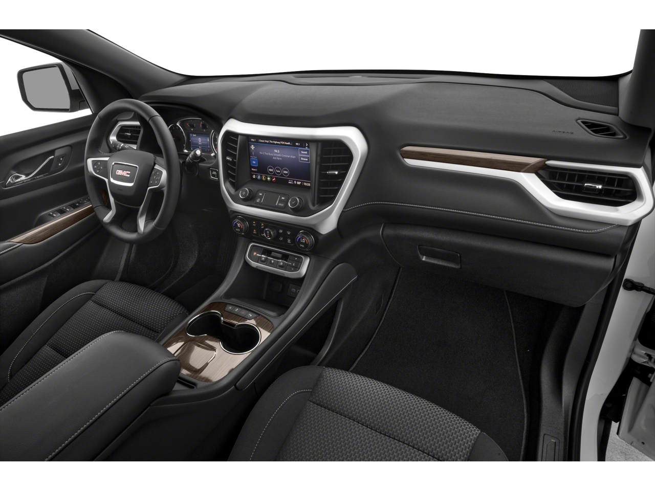 Used 2020 Carbon Black Metallic GMC AWD SLT image 34
