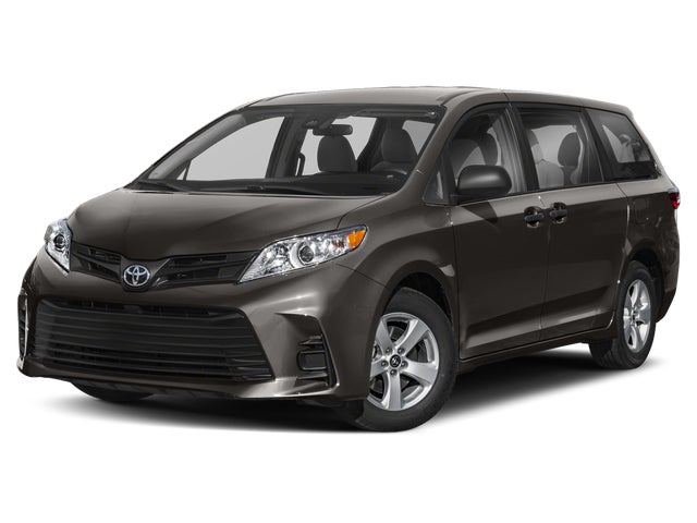 Pearl 2020 Toyota Sienna Minivan Front-Wheel Drive 8-Speed Automatic