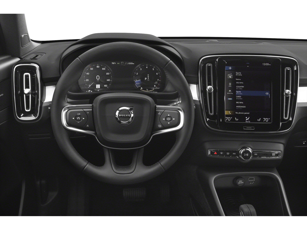 Used 2020 Ice White Volvo Momentum image 36