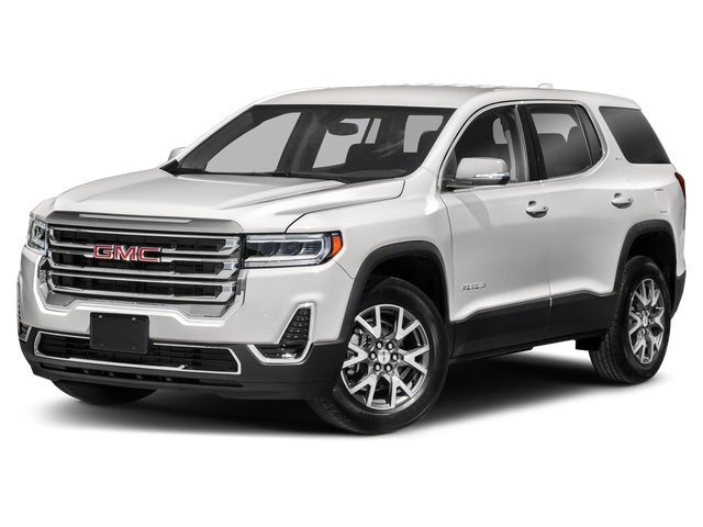 Black (Ebony Twilight Metallic) 2021 GMC Acadia SLT AWD SUV / Crossover Four-Wheel Drive Automatic