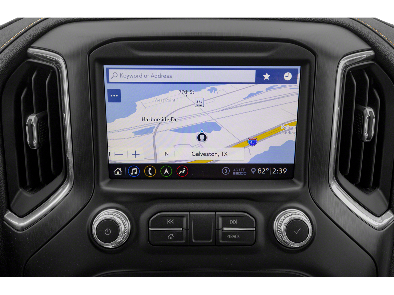 Used 2021 Dark Sky Metallic GMC 4WD Crew Cab Standard Box AT4 image 36