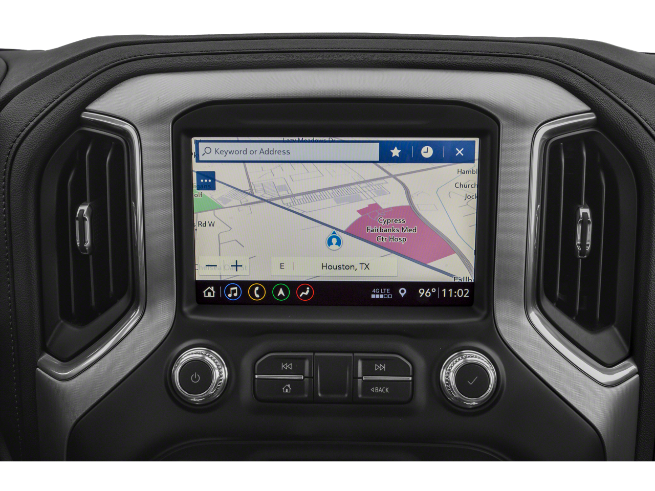 Used 2021 Satin Steel Metallic GMC 4WD Crew Cab Short Box SLT image 35