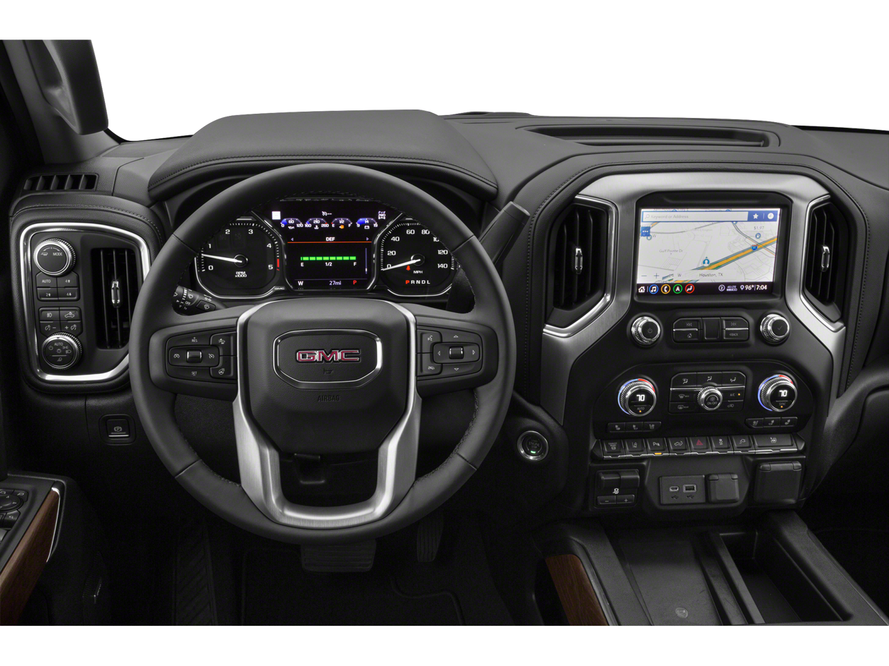 Used 2021 Quicksilver Metallic GMC 4WD Crew Cab Standard Bed SLT image 27