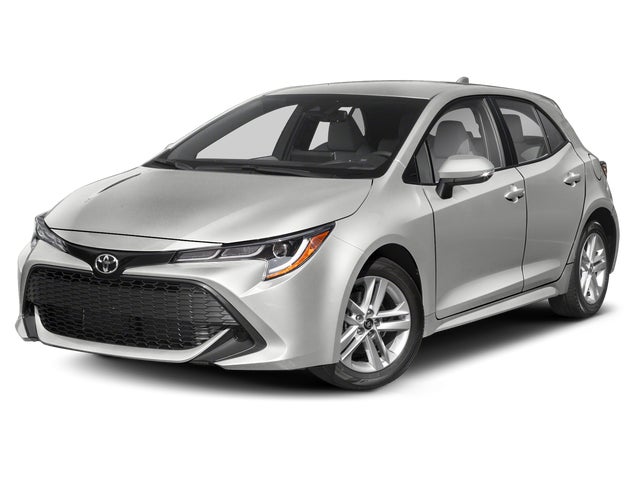 Red 2021 Toyota Corolla Hatchback Hatchback Front-Wheel Drive Continuously Variable Transmission