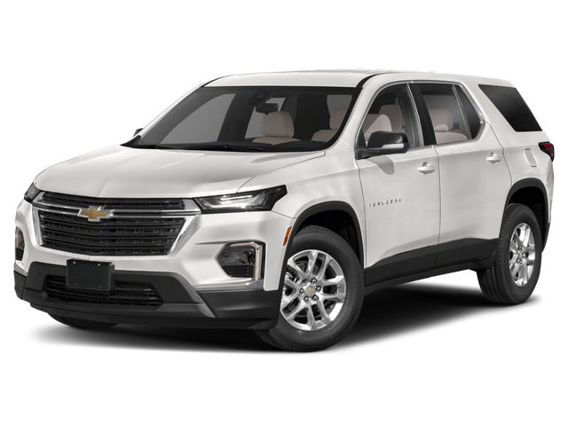 Northsky Blue Metallic 2022 Chevrolet Traverse LS AWD SUV / Crossover Four-Wheel Drive Automatic