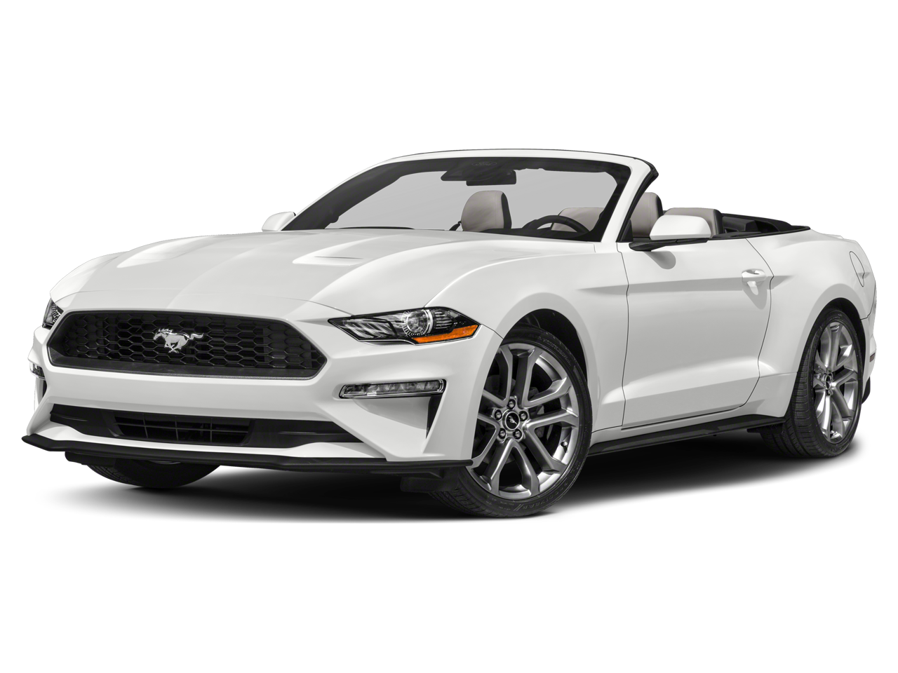 Silver Metallic 2022 Ford Mustang Convertible Rear-Wheel Drive Automatic