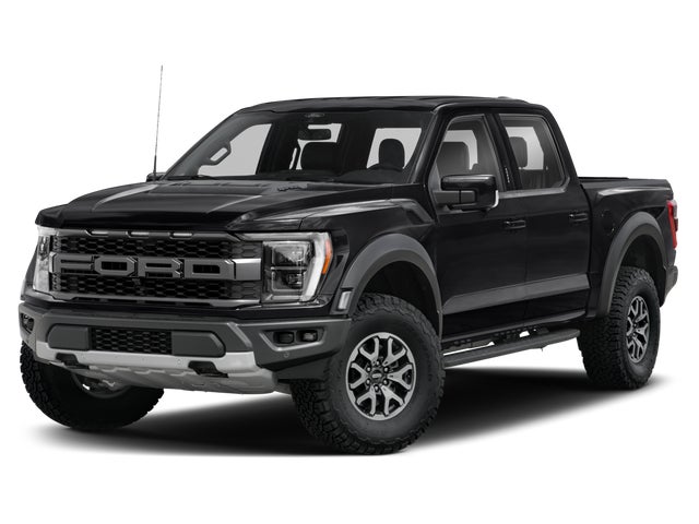 Blue Metallic 2022 Ford F-150 Raptor SuperCrew 4WD Pickup Truck Four-Wheel Drive Automatic