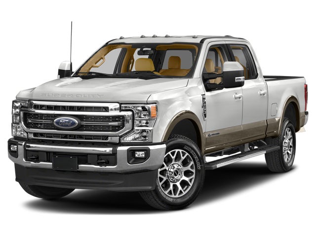 Silver Metallic 2022 Ford F-350 Super Duty Pickup Truck Four-Wheel Drive Automatic