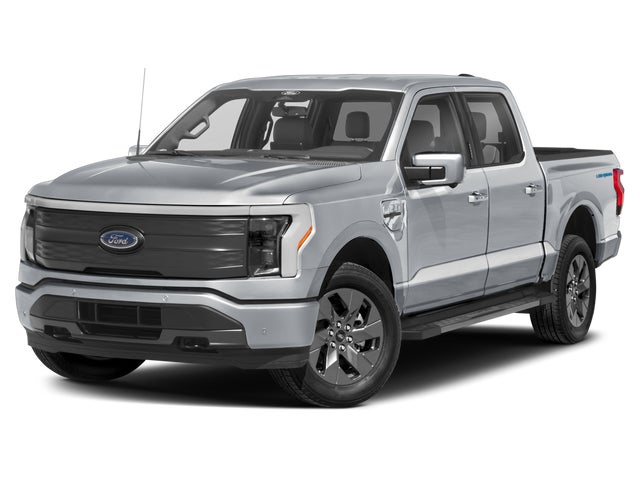 Red Metallic 2022 Ford F-150 Lightning Pickup Truck All-Wheel Drive Automatic
