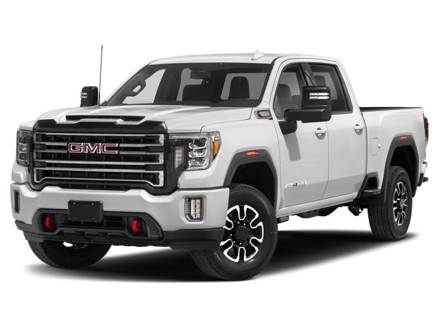 Onyx Black 2022 GMC Sierra 2500HD AT4 Crew Cab 4WD Pickup Truck Four-Wheel Drive Automatic