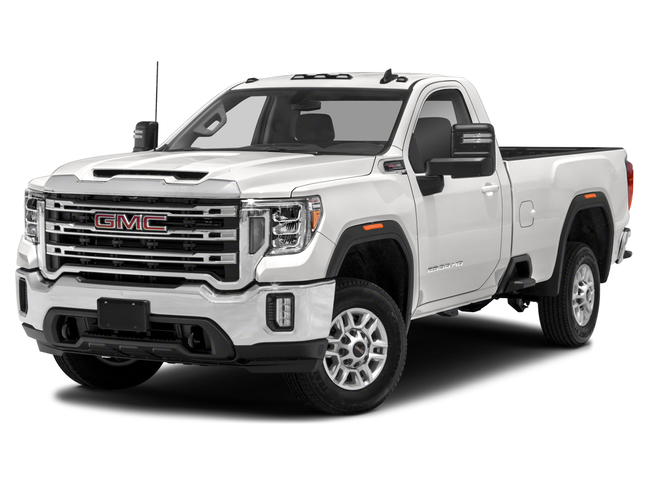 Summit White 2022 GMC Sierra 2500HD Pickup Truck Four-Wheel Drive Automatic