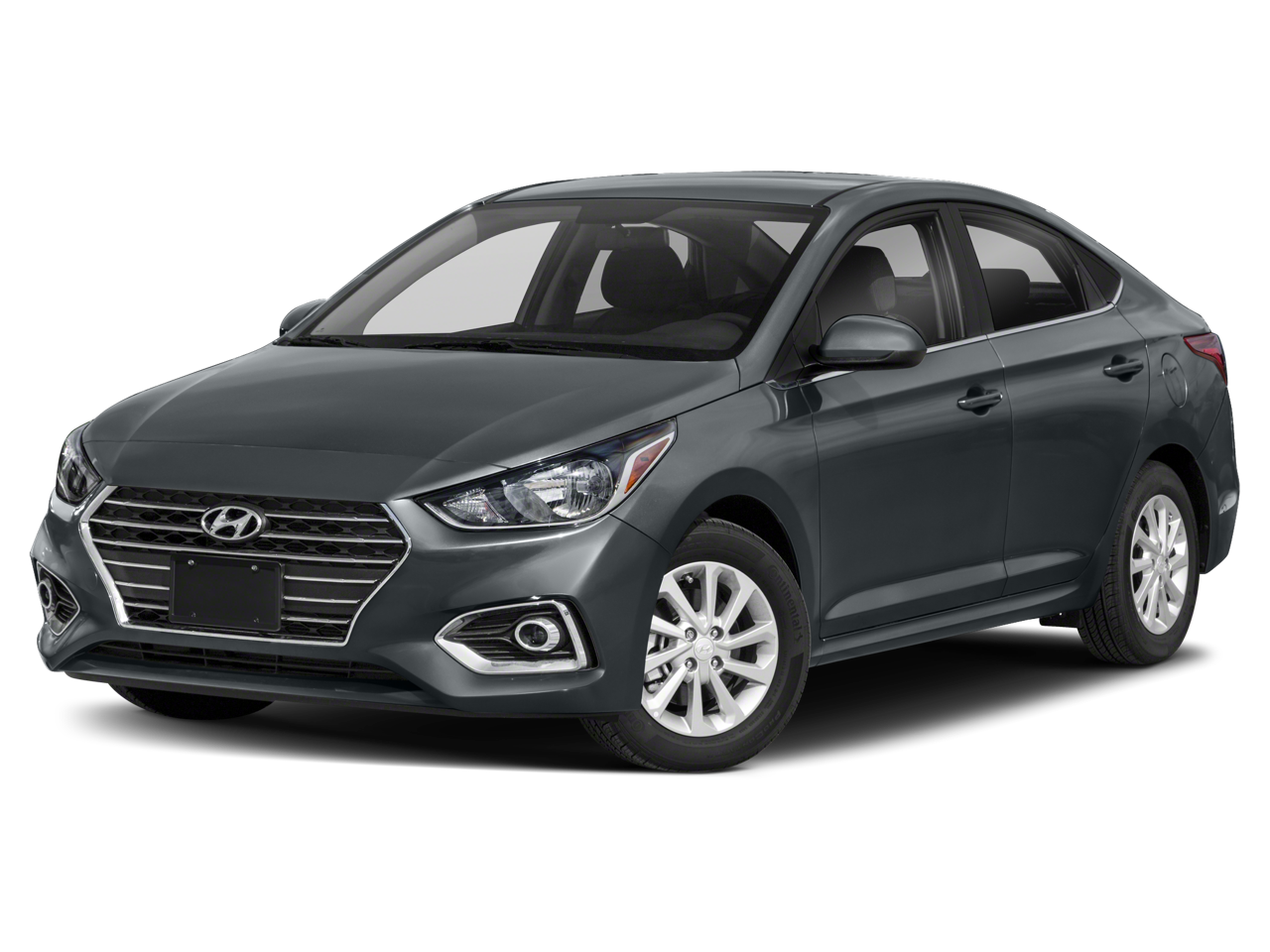 Red 2022 Hyundai Accent Sedan Front-Wheel Drive Continuously Variable Transmission