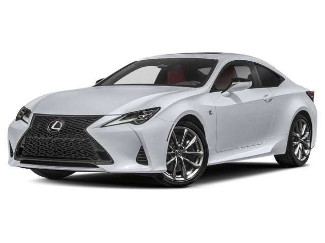 Silver 2022 Lexus RC Coupe Rear-Wheel Drive 8-Speed Automatic