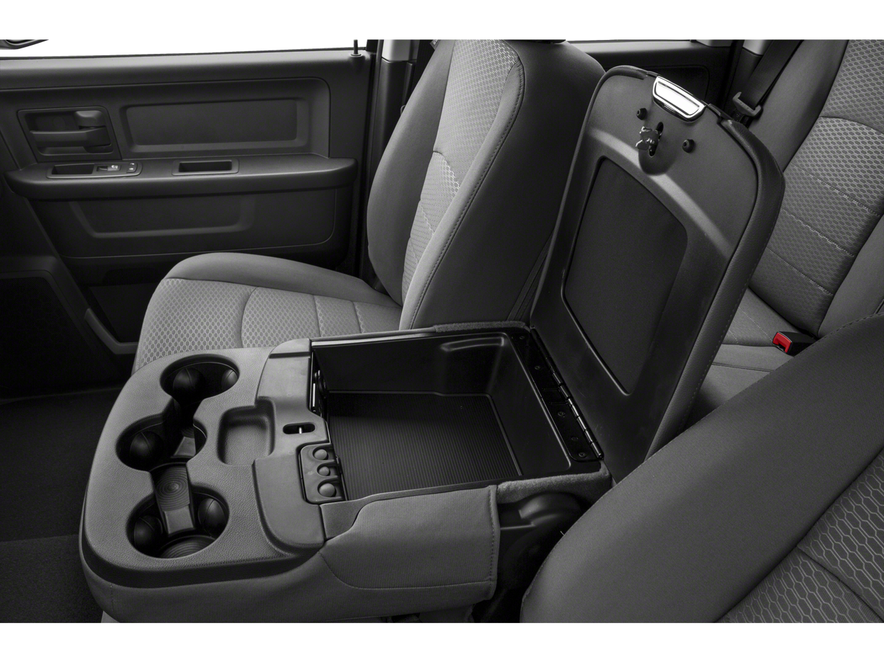 Used 2022 Bright White Clearcoat RAM Tradesman Quad Cab 4x4 6