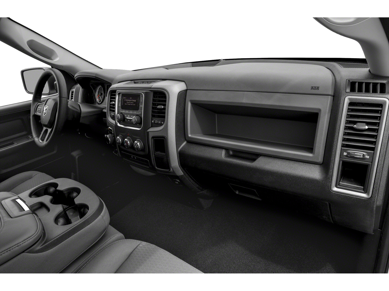 Used 2022 Bright White Clearcoat RAM Tradesman Quad Cab 4x4 6