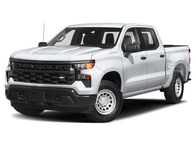 Black 2023 Chevrolet Silverado 1500 LT Crew Cab 4WD Pickup Truck Four-Wheel Drive Automatic