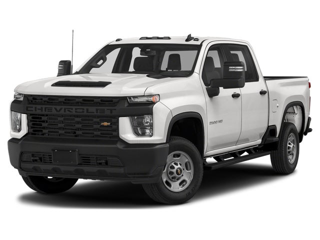 Summit White 2023 Chevrolet Silverado 2500HD Work Truck Double Cab LB 4WD Pickup Truck Four-Wheel Drive Automatic