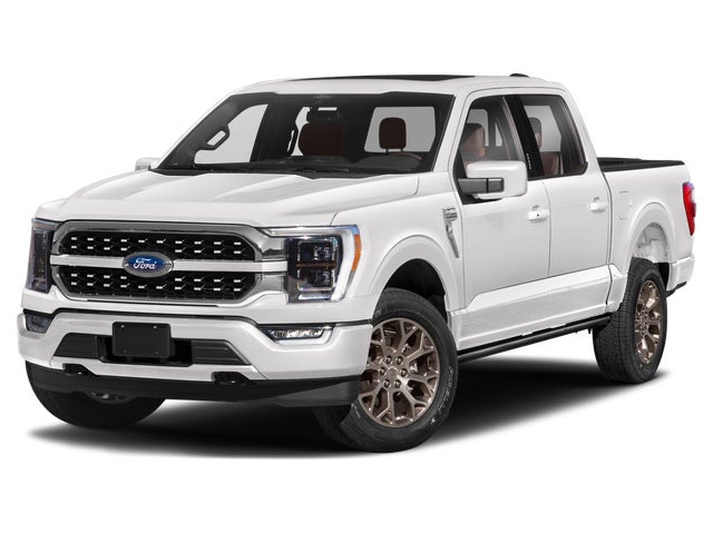 Brown 2023 Ford F-150 King Ranch SuperCrew 4WD Pickup Truck Four-Wheel Drive Automatic