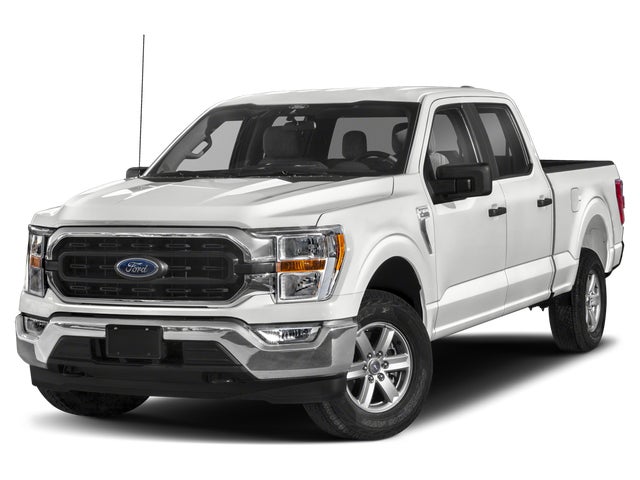 Black Metallic 2023 Ford F-150 XLT SuperCrew 4WD Pickup Truck Four-Wheel Drive Automatic