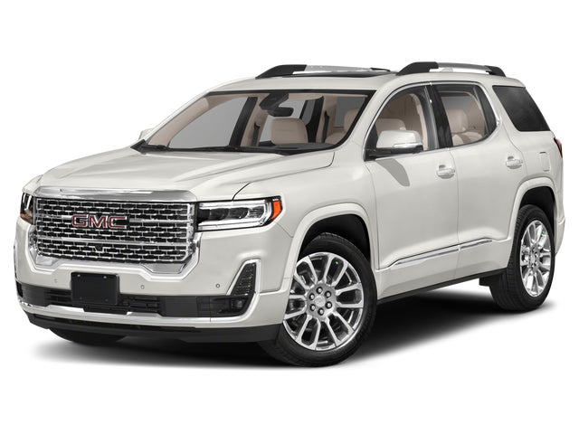 White Frost Tricoat 2023 GMC Acadia SUV / Crossover Four-Wheel Drive Automatic