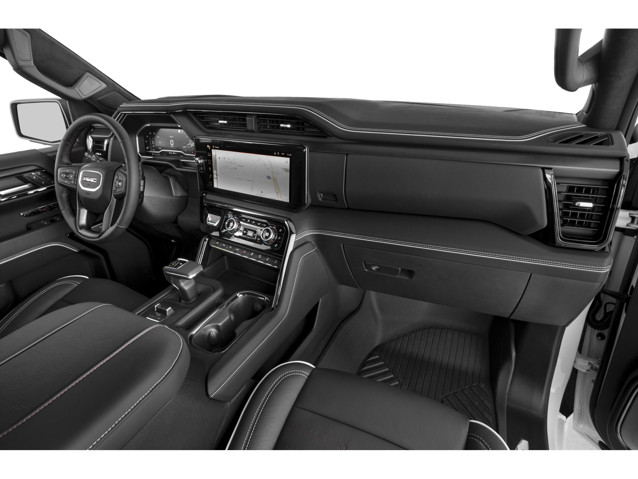 Used 2023 Summit White GMC 4WD Crew Cab Short Box AT4X image 31