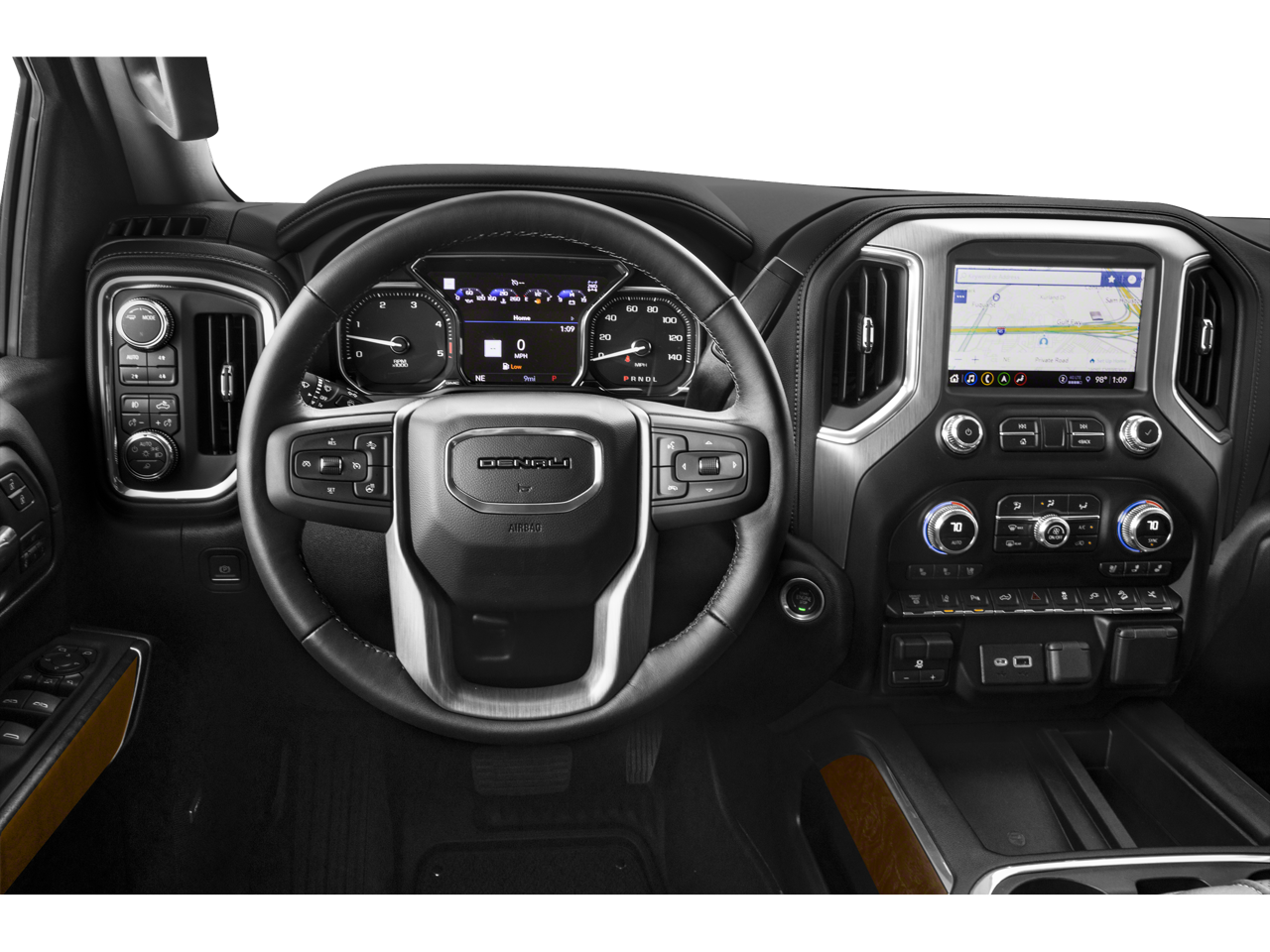 Used 2023 Summit White GMC 4WD Crew Cab Standard Bed Denali image 27