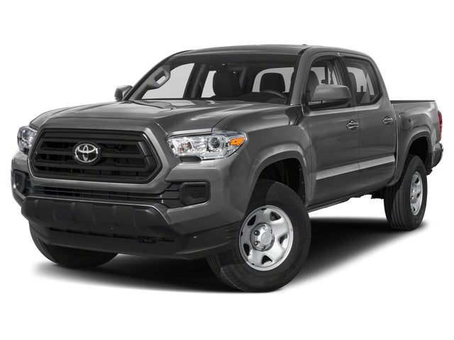 Red 2023 Toyota Tacoma SR V6 Double Cab 4WD Pickup Truck Four-Wheel Drive