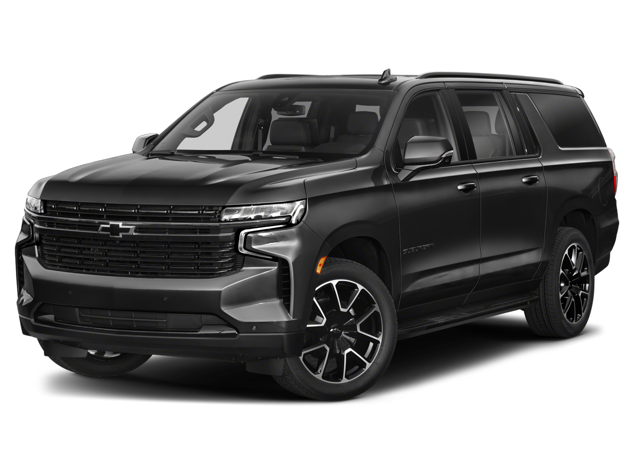 Midnight Blue Metallic 2024 Chevrolet Suburban SUV / Crossover Four-Wheel Drive Automatic