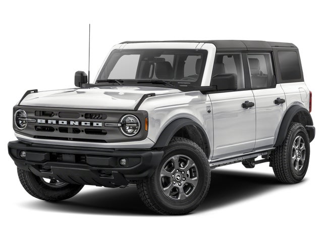 Blue (Azure Gray Metallic) 2024 Ford Bronco Big Bend 4-Door 4WD SUV / Crossover Four-Wheel Drive Automatic
