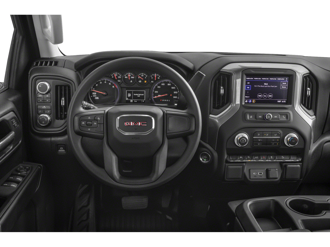 Used 2024 Thunderstorm Gray GMC 4WD Crew Cab Short Box Elevation with 3SB image 25